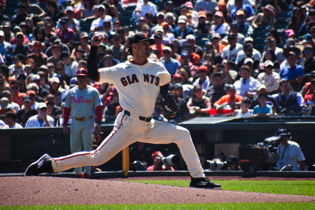Game photography from Giants Phillies 