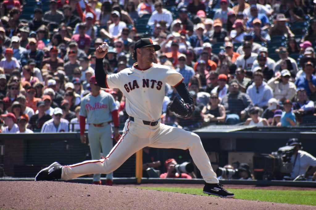 Game photography from Giants Phillies 