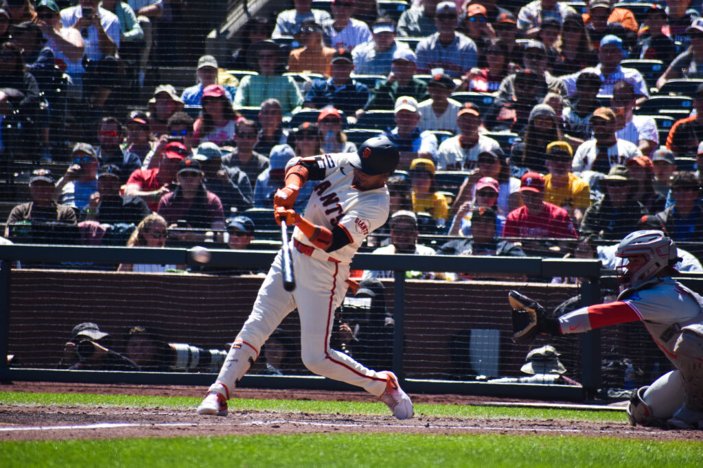 Game photography from Giants Phillies 