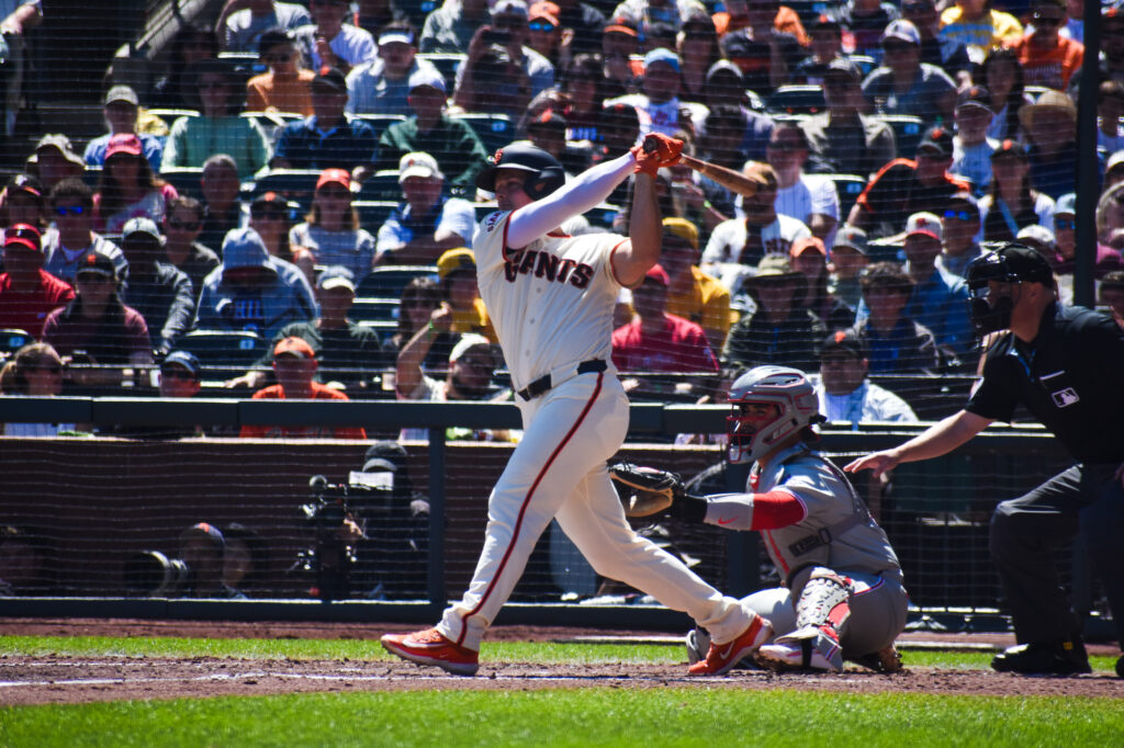 Game photography from Giants Phillies 