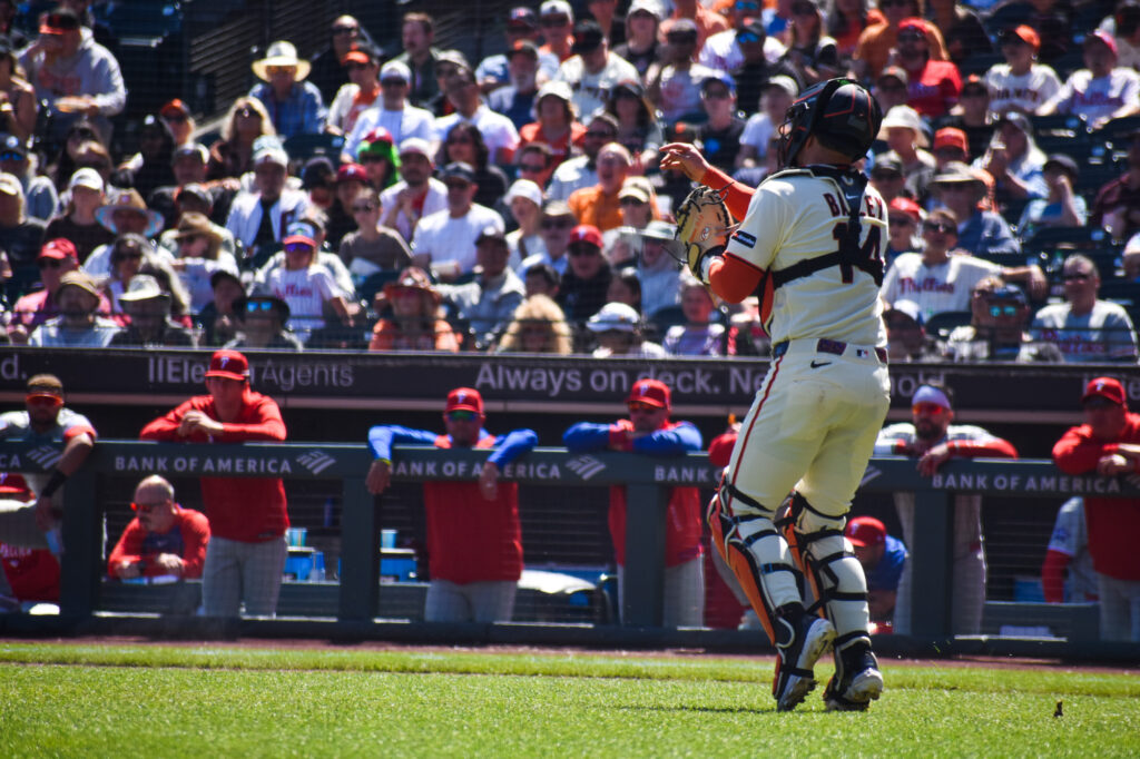 Game photography from Giants Phillies 