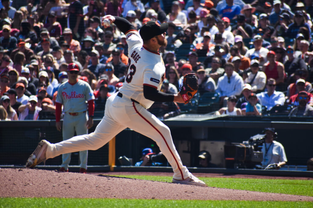 Game photography from Giants Phillies 
