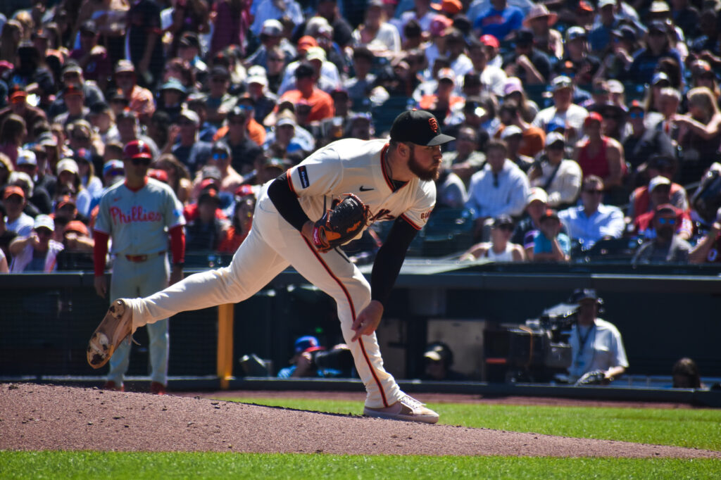 Game photography from Giants Phillies 
