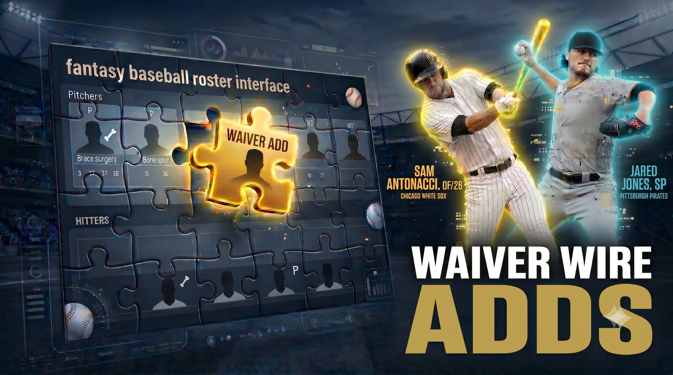 Waiver Wire Adds - May 20th, Sam Antonacci, Jared Jones