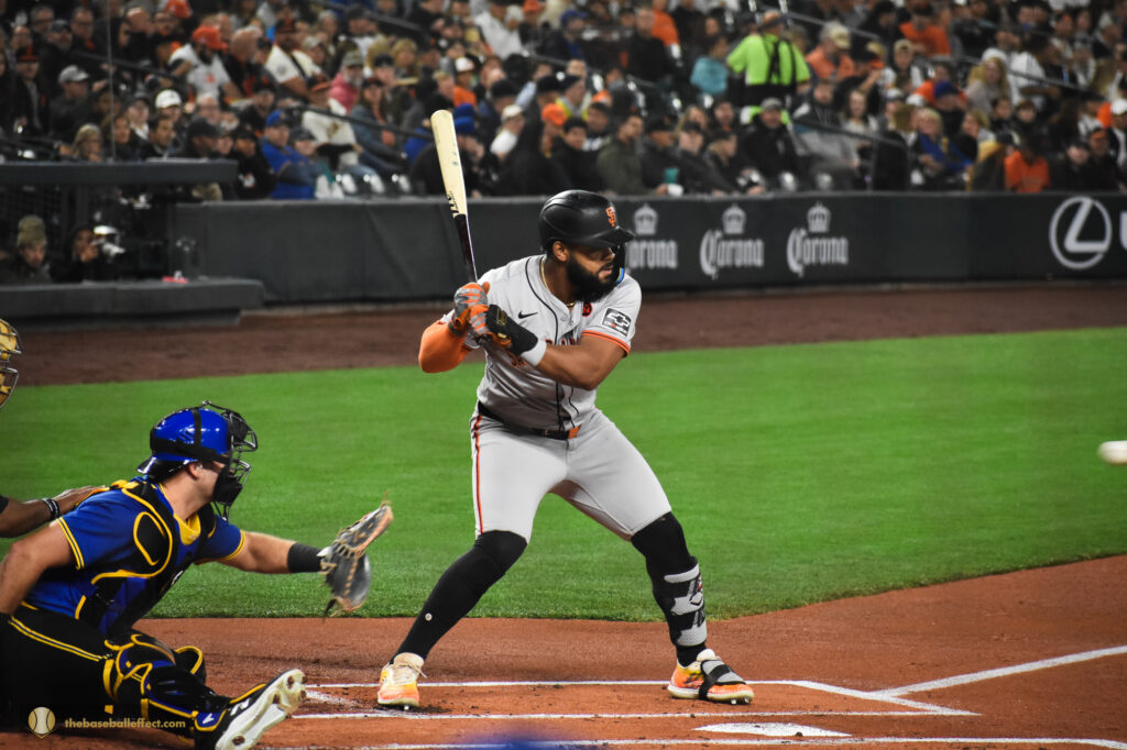 Heliot Ramos take a pitch on T-Mobile Park