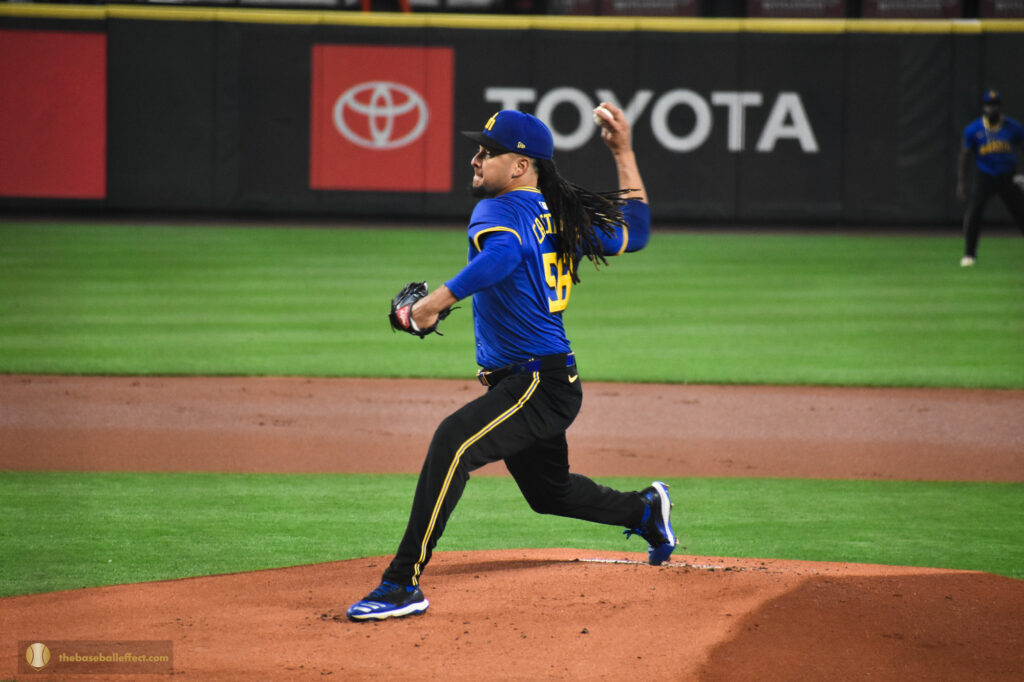 Luis Castillo faces the Giants at T-Mobile park
