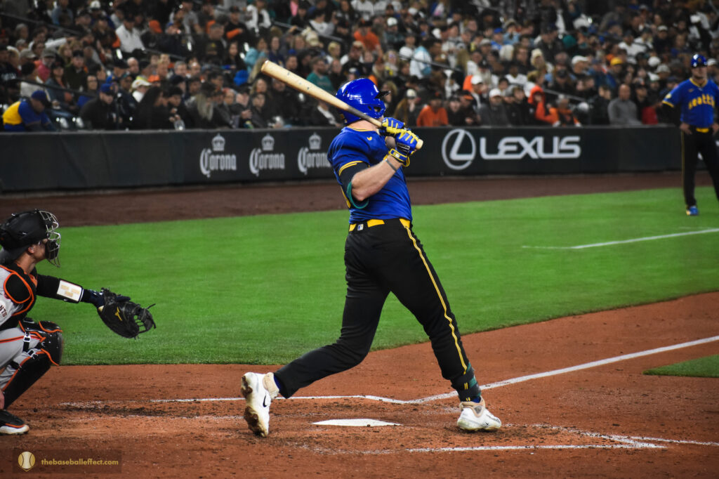 Luke Raley hits a homerun, T-Mobile Park 2024